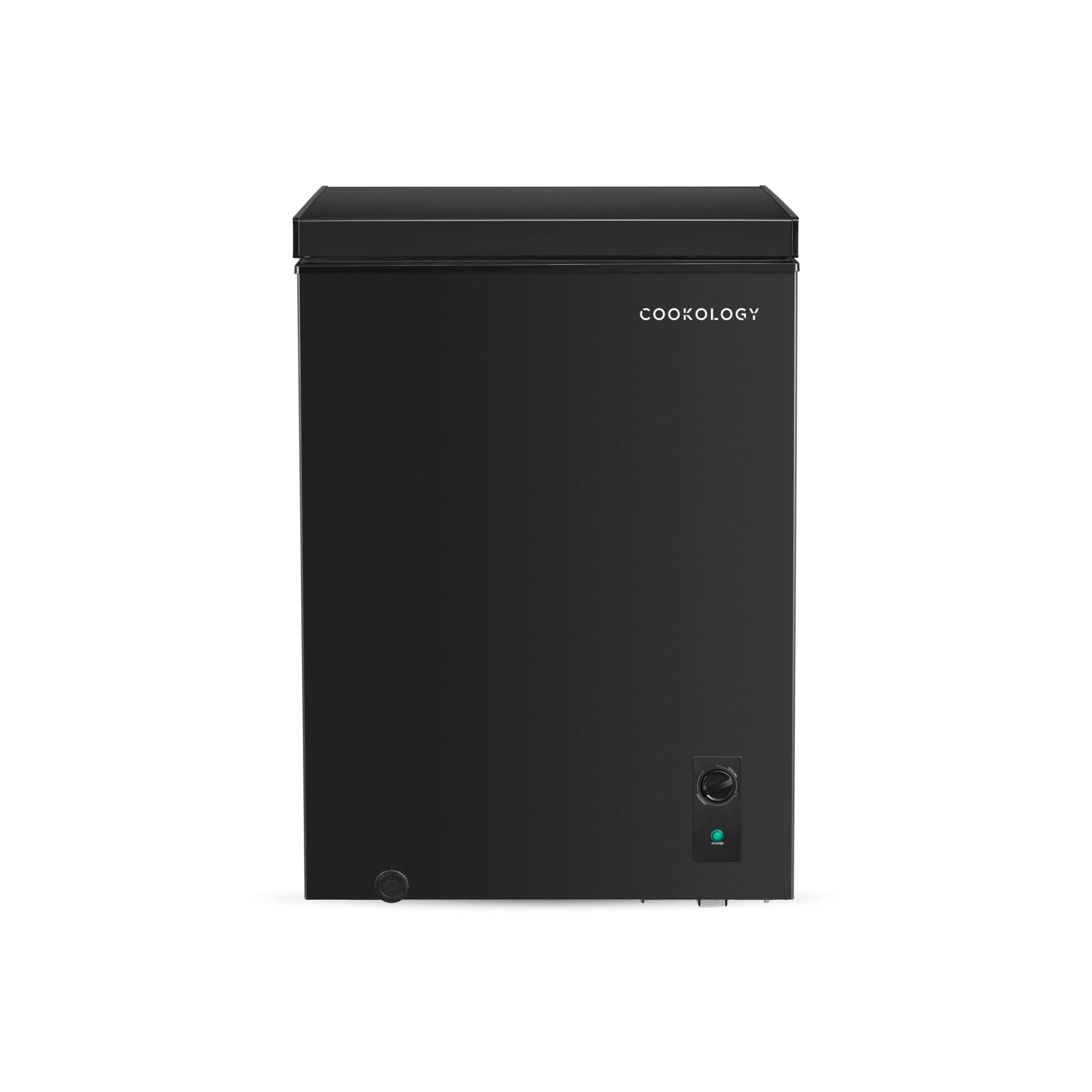 Cookology CCFZ142BK Freestanding Chest Freezer in Black - 142 Litre Capacity - Suitable for Outbuildings & Garages - Freezer and Refrigeration Modes