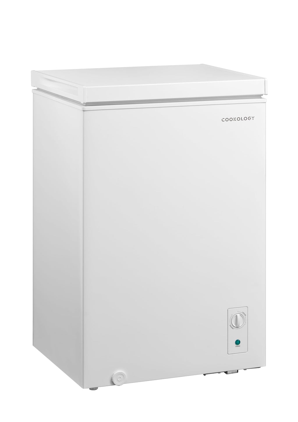 Cookology 99L Freestanding Chest Freezer - Suitable for Outbuildings & Garages - Adjustable Feet - Switchable Refrigeration Mode