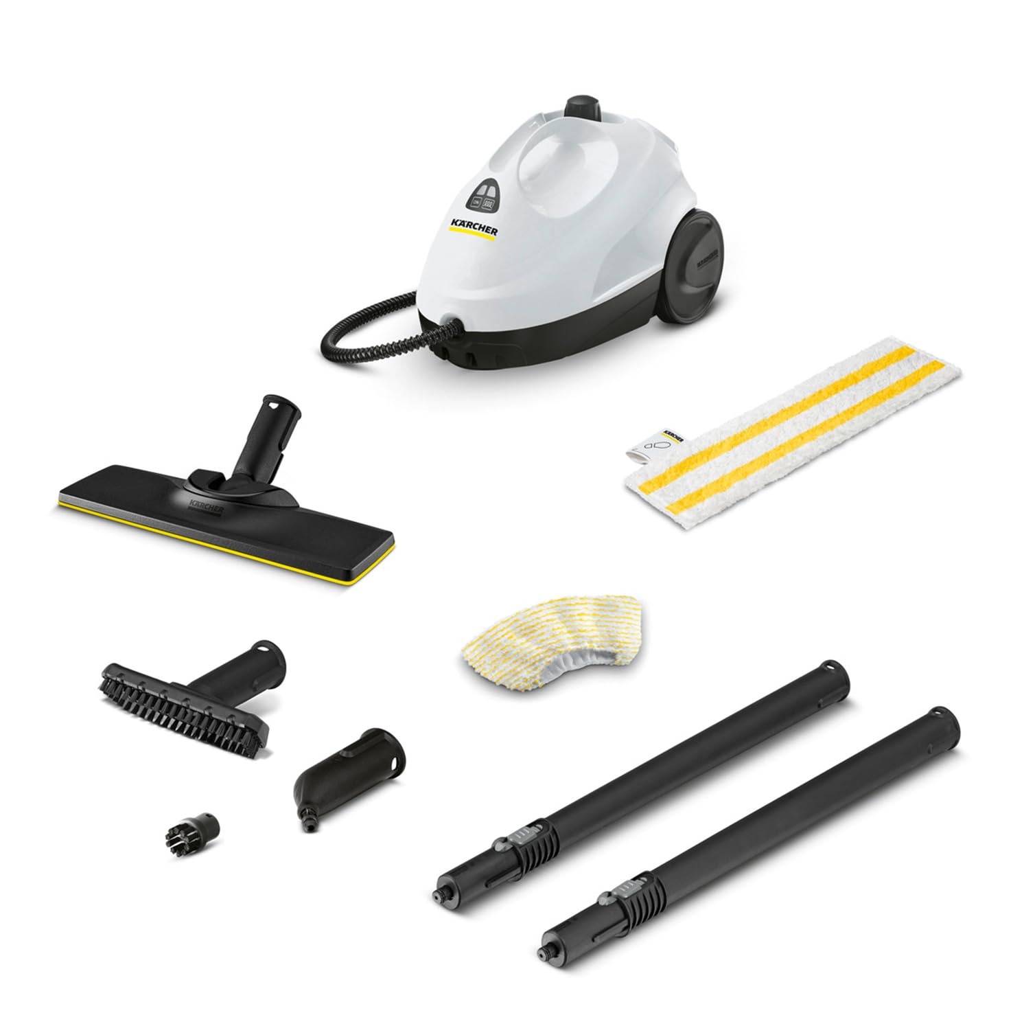 Kärcher Steam Cleaner SC 2 EasyFix, Steam pressure: 3.2bar, Heating time: 6.5min., Output: 1500 W, Cleaning performance