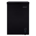 Cookology 99L Freestanding Chest Freezer - For Kitchens, Outbuildings & Garages - Adjustable Feet & Temperature Controls - 4 Star Freezer Rating - Black