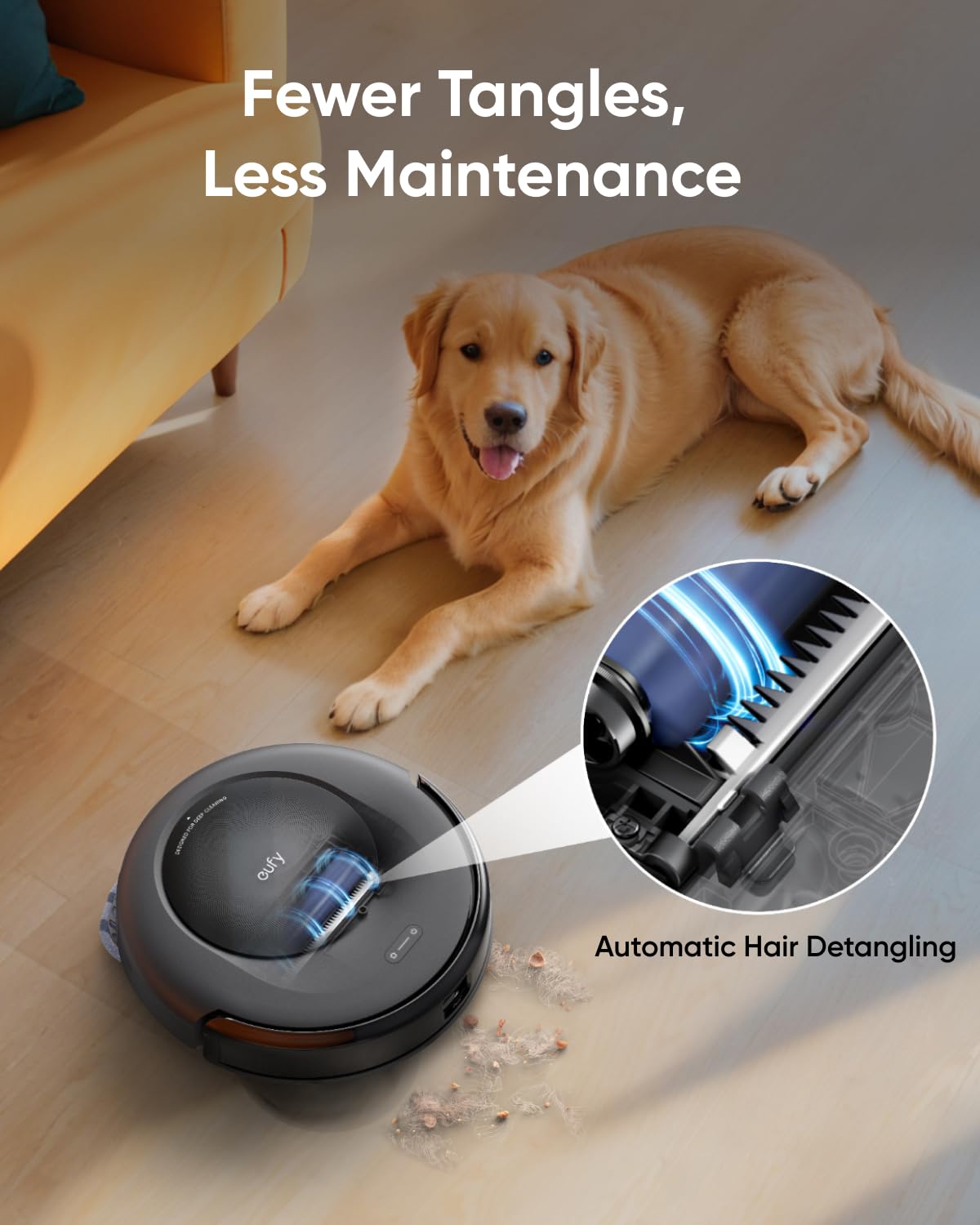 eufy Omni C20, Robot Vacuum Cleaner with Mop, All-in-One Station,7,000 Pa Powerful Suction, Ultra-Slim, Auto Emptying