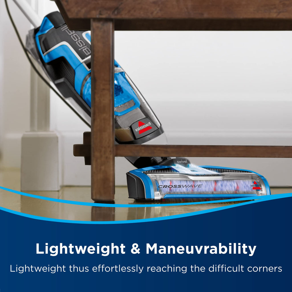 BISSELL CrossWave, 3-in-1 Multi-Surface Vacuum Cleaner, Floor cleaner machine All in One Step Vacuums, Washes & Dries