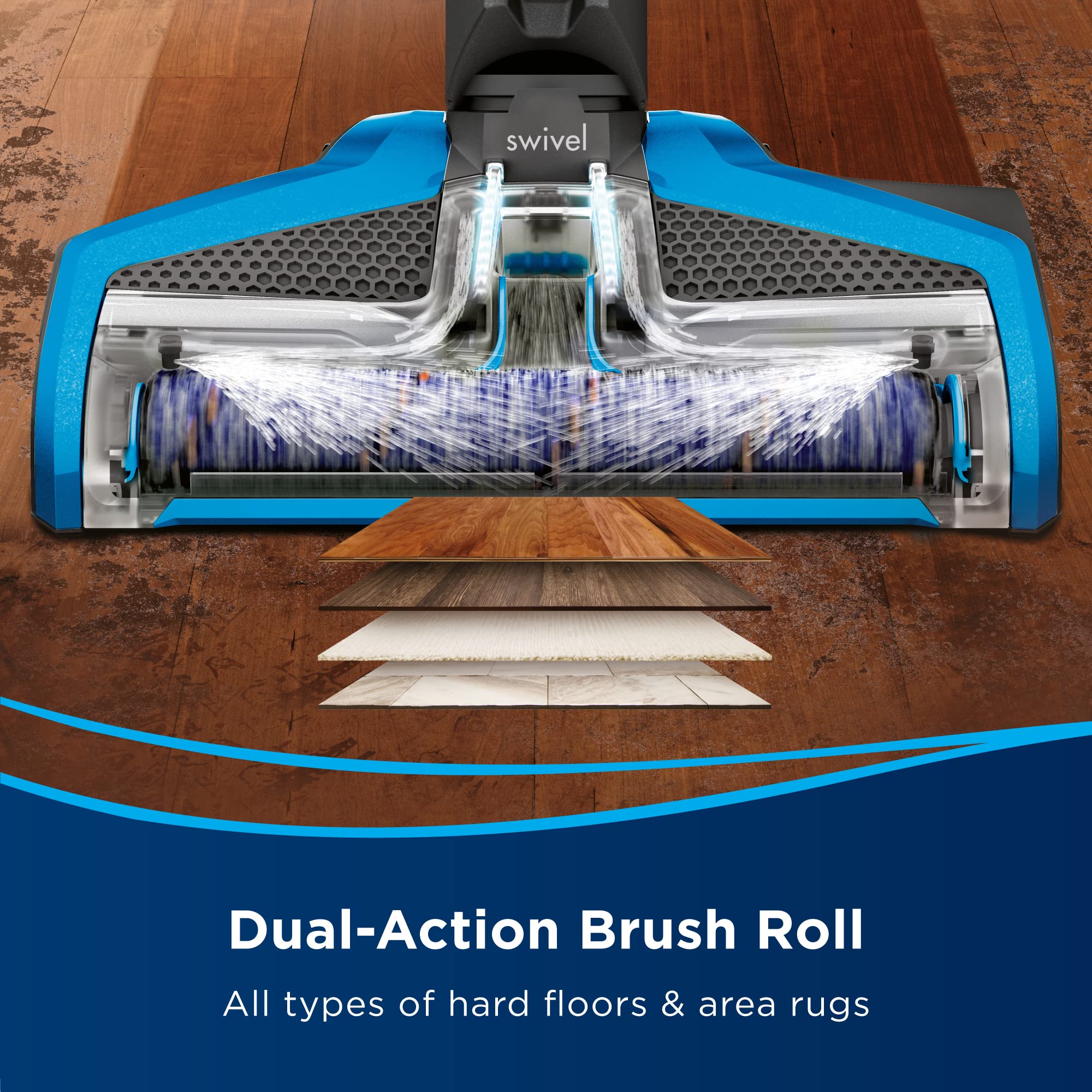 BISSELL CrossWave, 3-in-1 Multi-Surface Vacuum Cleaner, Floor cleaner machine All in One Step Vacuums, Washes & Dries